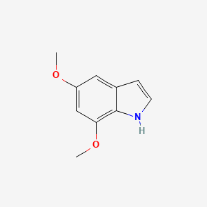 molecular formula C10H11NO2 B1590571 5,7-dimethoxy-1H-indole CAS No. 27508-85-6