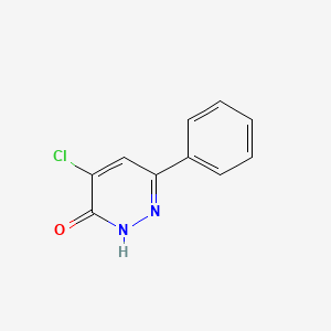 4-Chloro-6-phenylpyridazin-3(2H)-one