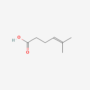 molecular formula C7H12O2 B1590576 5-甲基-4-己烯酸 CAS No. 5636-65-7