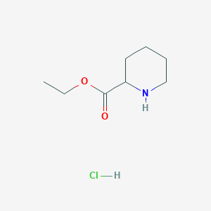 molecular formula C8H16ClNO2 B1590577 Ethyl Piperidine-2-carboxylate hydrochloride CAS No. 77034-33-4