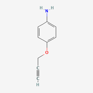 molecular formula C9H9NO B1590583 4-(2-Propynyloxy)aniline CAS No. 26557-78-8