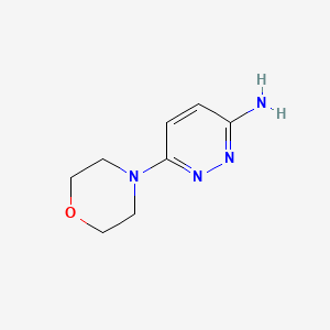 molecular formula C8H12N4O B1590603 6-Morpholinopyridazin-3-amine CAS No. 66346-91-6