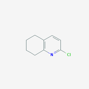 molecular formula C9H10ClN B1590608 2-Chloro-5,6,7,8-tetrahydroquinoline CAS No. 21172-88-3