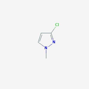 molecular formula C4H5ClN2 B1590611 3-Chloro-1-methyl-1H-pyrazole CAS No. 63425-54-7