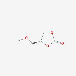 molecular formula C5H8O4 B1590615 (R)-(+)-4-(Methoxymethyl)-1,3-dioxolan-2-one CAS No. 185836-34-4