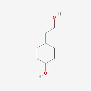 molecular formula C8H16O2 B1590616 4-(2-羟乙基)环己醇 CAS No. 74058-21-2