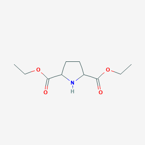 molecular formula C10H17NO4 B1590625 Diethyl pyrrolidine-2,5-dicarboxylate CAS No. 41994-50-7