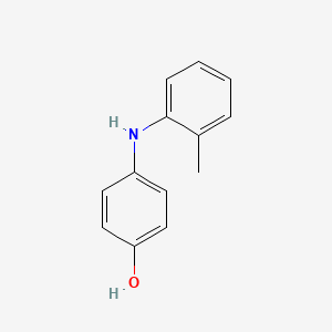 molecular formula C13H13NO B1590630 4-(2-Methylanilino)phenol CAS No. 23197-53-7