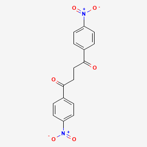 molecular formula C16H12N2O6 B1590638 1,4-Bis(4-nitrophenyl)butane-1,4-dione CAS No. 108791-66-8