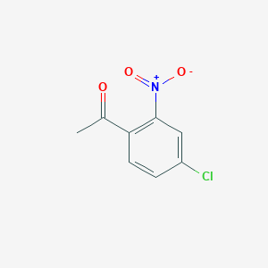 molecular formula C8H6ClNO3 B1590640 1-(4-氯-2-硝基苯基)乙酮 CAS No. 23082-51-1