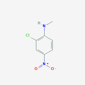 molecular formula C7H7ClN2O2 B1590644 2-氯-N-甲基-4-硝基苯胺 CAS No. 6085-92-3