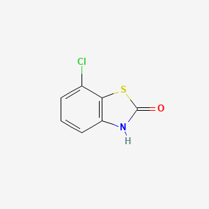 molecular formula C7H4ClNOS B1590648 7-Chlorobenzo[d]thiazol-2(3H)-one CAS No. 80416-76-8