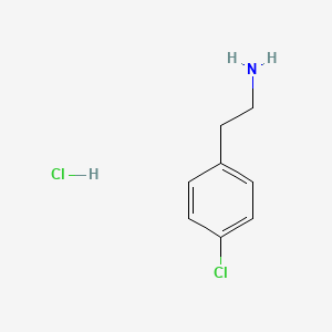 molecular formula C8H11Cl2N B1590653 2-(4-Chloro-phenyl)-ethylamine hcl CAS No. 2492-83-3