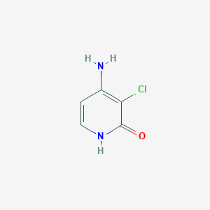 molecular formula C5H5ClN2O B1590654 4-氨基-3-氯吡啶-2-醇 CAS No. 55290-73-8