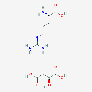 molecular formula C10H20N4O7 B1590657 L-Arginine L-malate CAS No. 93964-77-3