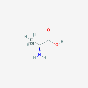 molecular formula C3H7NO2 B159066 D-Alanine-3-13C CAS No. 133665-48-2