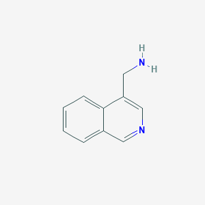 molecular formula C10H10N2 B1590660 Isoquinolin-4-ylmethanamine CAS No. 58123-56-1
