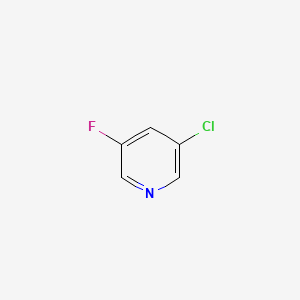 molecular formula C5H3ClFN B1590662 3-Chloro-5-fluoropyridine CAS No. 514797-99-0