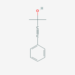 molecular formula C11H12O B159067 2-Methyl-4-phenylbut-3-yn-2-ol CAS No. 1719-19-3
