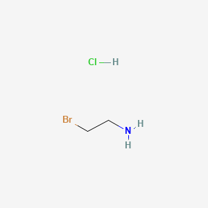 molecular formula C2H7BrClN B1590672 2-Bromoethylamine hydrochloride CAS No. 58861-74-8