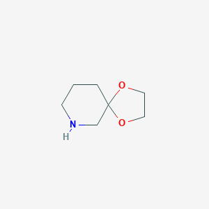 molecular formula C7H13NO2 B1590673 1,4-Dioxa-7-azaspiro[4.5]decane CAS No. 40369-91-3