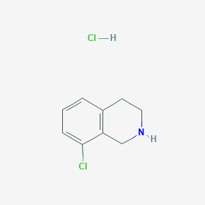 molecular formula C9H11Cl2N B1590684 8-Chloro-1,2,3,4-tetrahydroisoquinoline hydrochloride CAS No. 61563-33-5