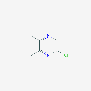 molecular formula C6H7ClN2 B1590686 5-氯-2,3-二甲基吡嗪 CAS No. 59489-32-6
