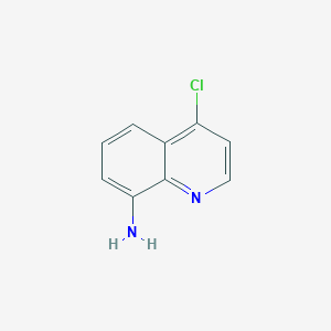 molecular formula C9H7ClN2 B1590687 4-氯喹啉-8-胺 CAS No. 81764-16-1