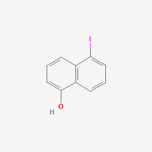 molecular formula C10H7IO B1590695 5-Iodonaphthalen-1-ol CAS No. 61735-56-6