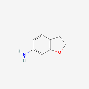 molecular formula C8H9NO B1590699 2,3-Dihydrobenzofuran-6-amine CAS No. 57786-34-2