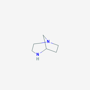 molecular formula C6H12N2 B1590701 1,4-Diazabicyclo[3.2.1]octane CAS No. 5167-08-8