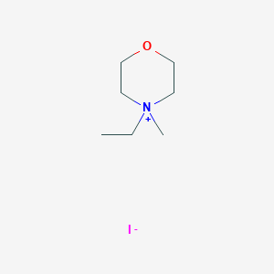 molecular formula C7H16INO B1590708 4-Ethyl-4-methylmorpholin-4-ium iodide CAS No. 4186-70-3