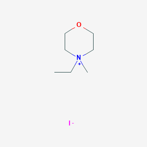 molecular formula C7H16INO B1590708 N-Methyl,ethyl-morpholinium iodide CAS No. 4186-70-3