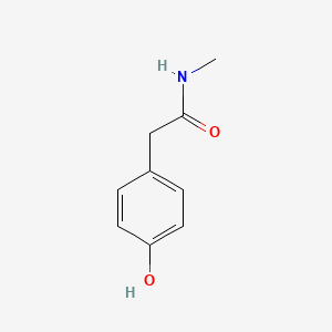 molecular formula C9H11NO2 B1590721 2-(4-Hydroxyphenyl)-N-methylacetamide CAS No. 29121-34-4