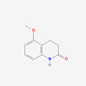 molecular formula C10H11NO2 B1590724 5-Methoxy-3,4-dihydroquinolin-2(1H)-one CAS No. 30557-06-3