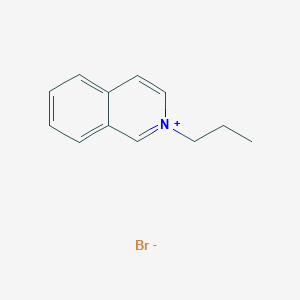 molecular formula C12H14BrN B1590725 2-Propylisoquinolinium bromide CAS No. 86377-01-7