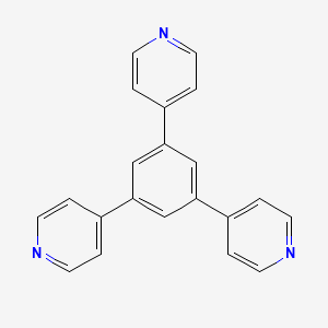 molecular formula C21H15N3 B1590726 1,3,5-三(吡啶-4-基)苯 CAS No. 170165-84-1
