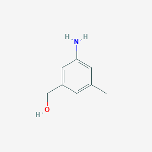 molecular formula C8H11NO B1590729 (3-Amino-5-methylphenyl)methanol CAS No. 146335-25-3