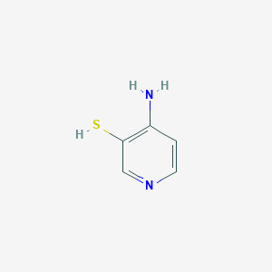 molecular formula C5H6N2S B1590733 4-氨基吡啶-3-硫醇 CAS No. 52334-54-0