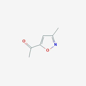 molecular formula C6H7NO2 B1590735 1-(3-Methylisoxazol-5-yl)ethanone CAS No. 55086-61-8