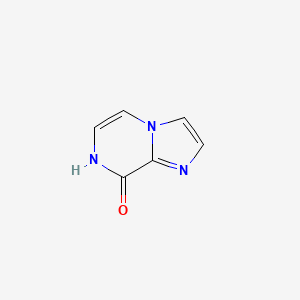 molecular formula C6H5N3O B1590739 Imidazo[1,2-A]pyrazin-8(7H)-one CAS No. 434936-85-3