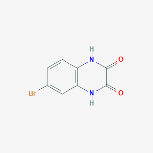 molecular formula C8H5BrN2O2 B159074 6-溴喹喔啉-2,3(1H,4H)-二酮 CAS No. 1910-90-3