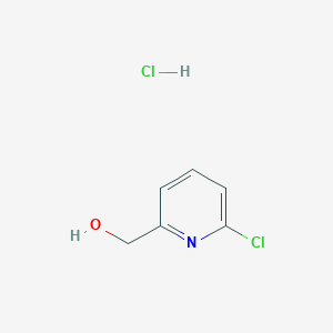 molecular formula C6H7Cl2NO B1590741 6-Chloro-2-hydroxymethylpyridine hydrochloride CAS No. 83782-89-2