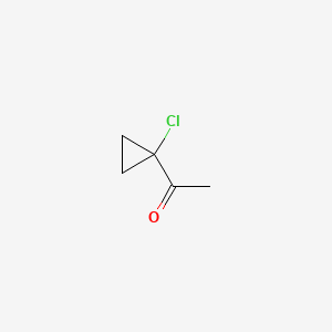 molecular formula C5H7ClO B1590750 1-(1-氯环丙基)乙酮 CAS No. 63141-09-3