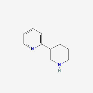 molecular formula C10H14N2 B1590756 2-(哌啶-3-基)吡啶 CAS No. 40864-10-6