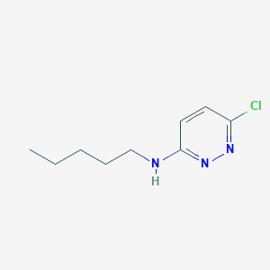 molecular formula C9H14ClN3 B1590760 6-Chloro-N-pentylpyridazin-3-amine CAS No. 941294-42-4