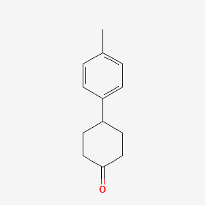 molecular formula C13H16O B1590761 4-(4-Methylphenyl)cyclohexanone CAS No. 40503-90-0