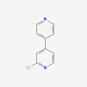 molecular formula C10H7ClN2 B1590769 2-氯-4,4'-联吡啶 CAS No. 53344-73-3