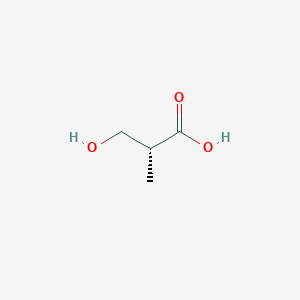 molecular formula C4H8O3 B159078 (2r)-3-Hydroxy-2-Methylpropanoic Acid CAS No. 1910-47-0