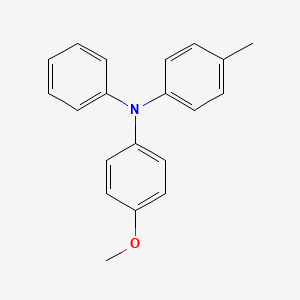 molecular formula C20H19NO B1590781 4-Methoxy-N-phenyl-N-(p-tolyl)aniline CAS No. 97126-56-2